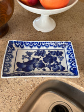 Blue & White Scenic Tray