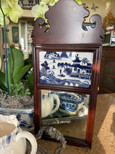Blue & White Chinoiserie Mirror