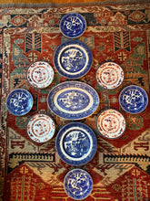 Bespoke Blue Willow Plate Wall