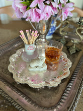 12” Vintage Silverplate Footed Tray By Crown Silver Co.