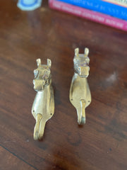 Brass Horse Head Hook