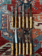Vintage Bamboo Dessert Set