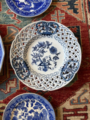 Blue & White Plate Wall