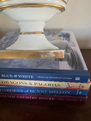 Pierced Ceramic Footed Compote