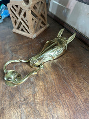 Brass Horse Head Knocker