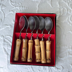 Set of 6 Bamboo “Little Spoons”