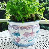 Koi Fish Planter