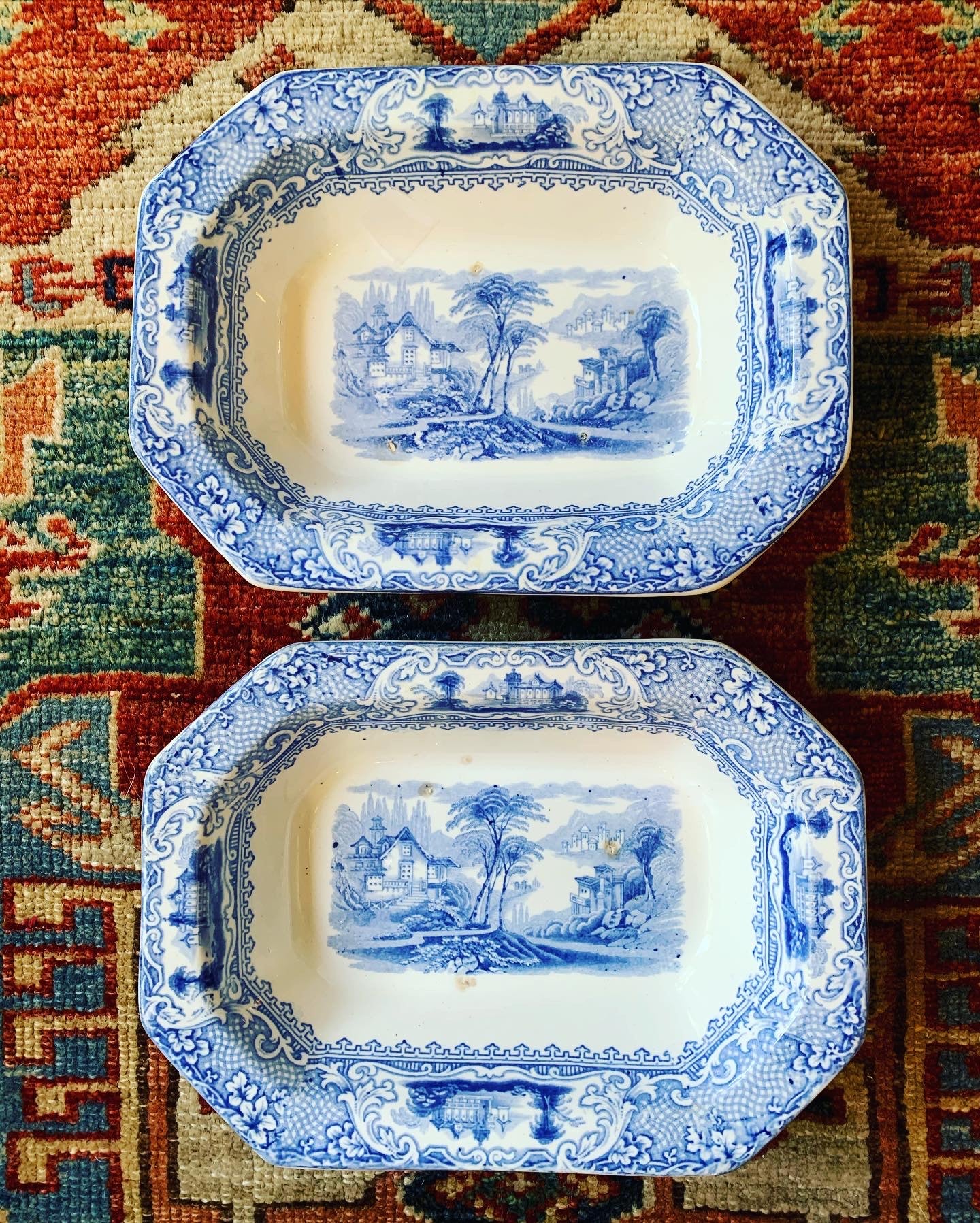 Antique transferware