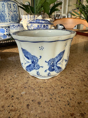 Sweet Chinoiserie Butterfly Planter