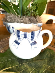 Haldon Group Blue Bow Pitcher