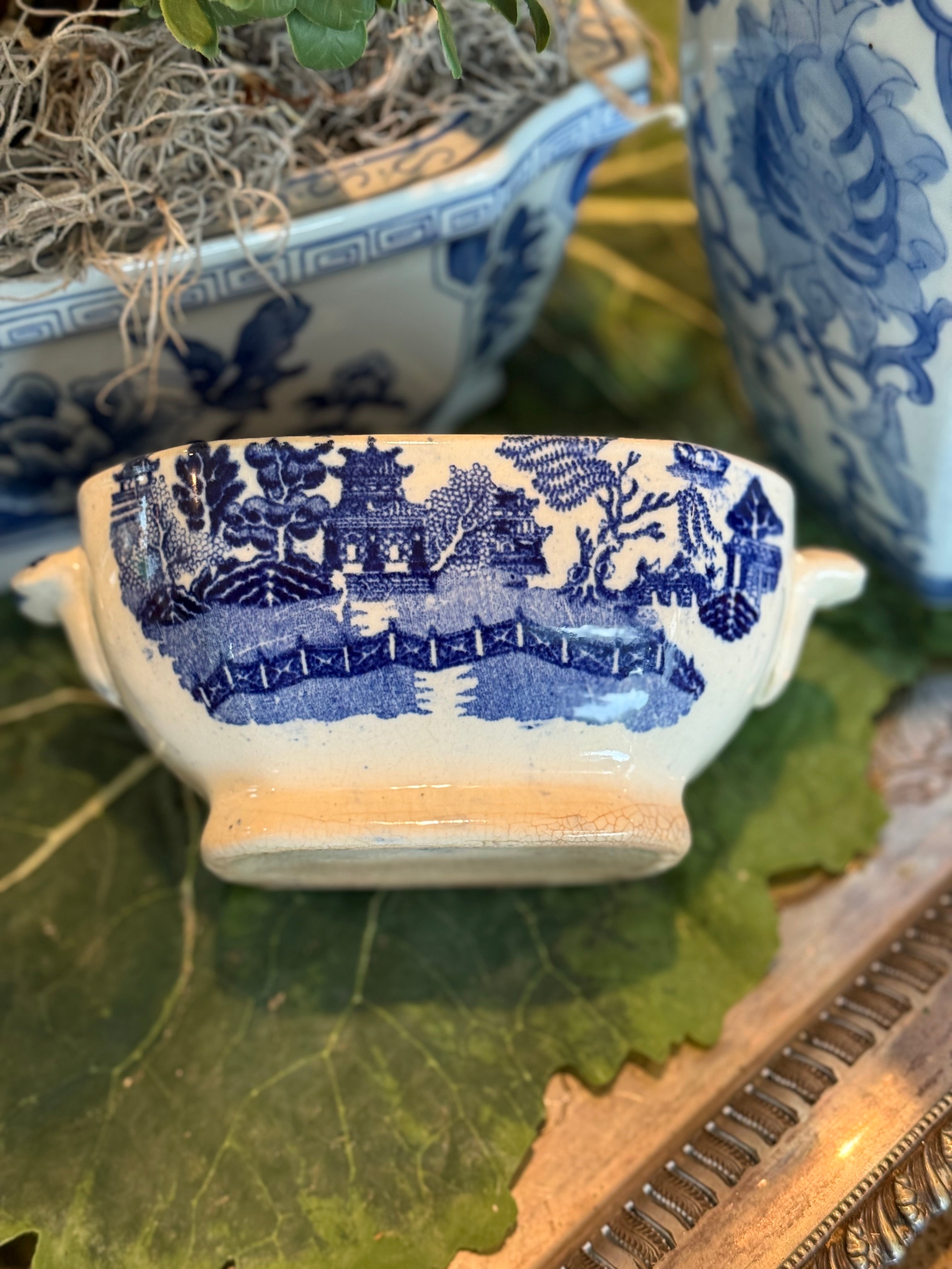 Blue Willow Covered Tureen