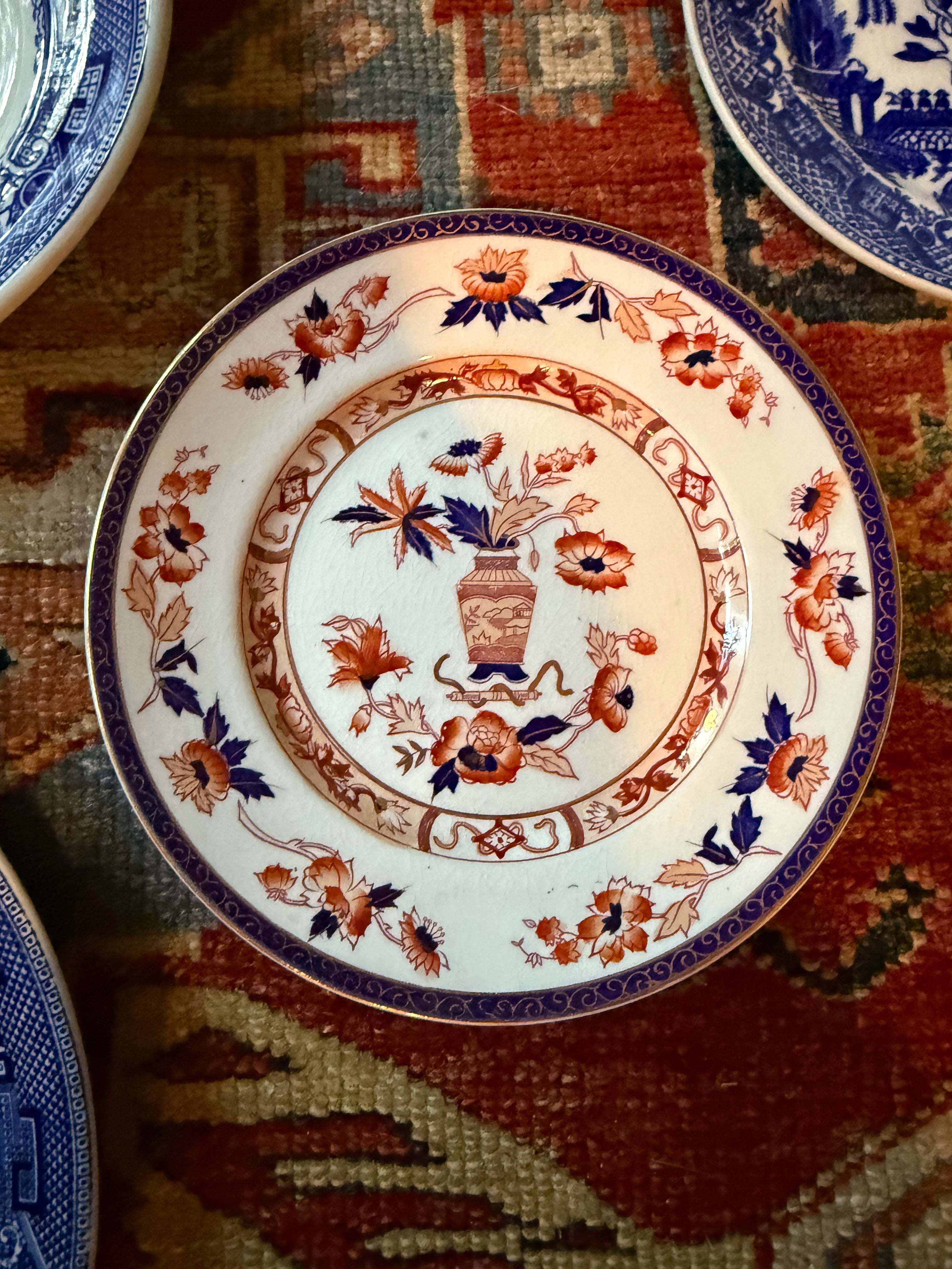 Bespoke Blue Willow Plate Wall