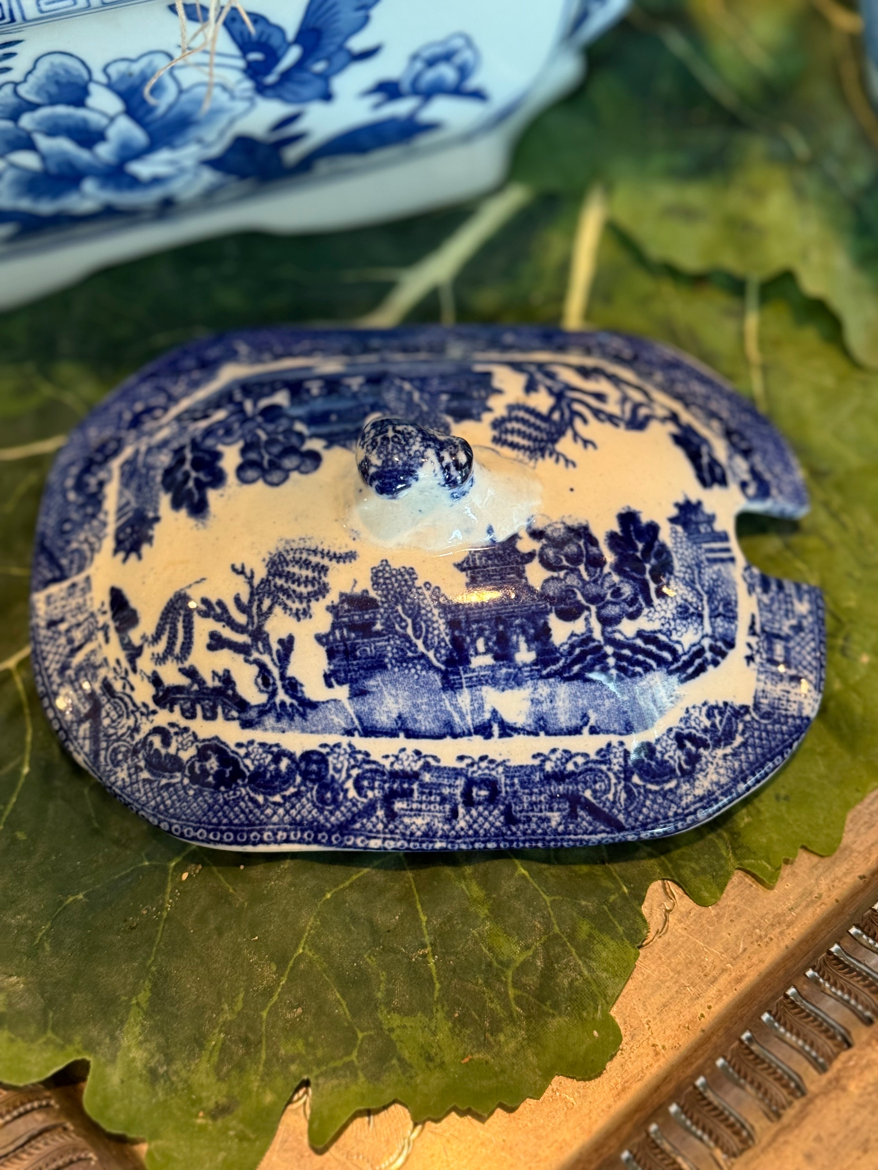 Blue Willow Covered Tureen