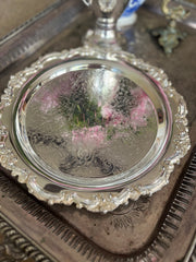 Bristol Silver 12” Footed Platter