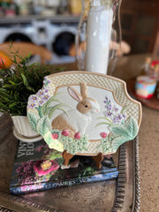 Fitz & Floyd Bunny Plate