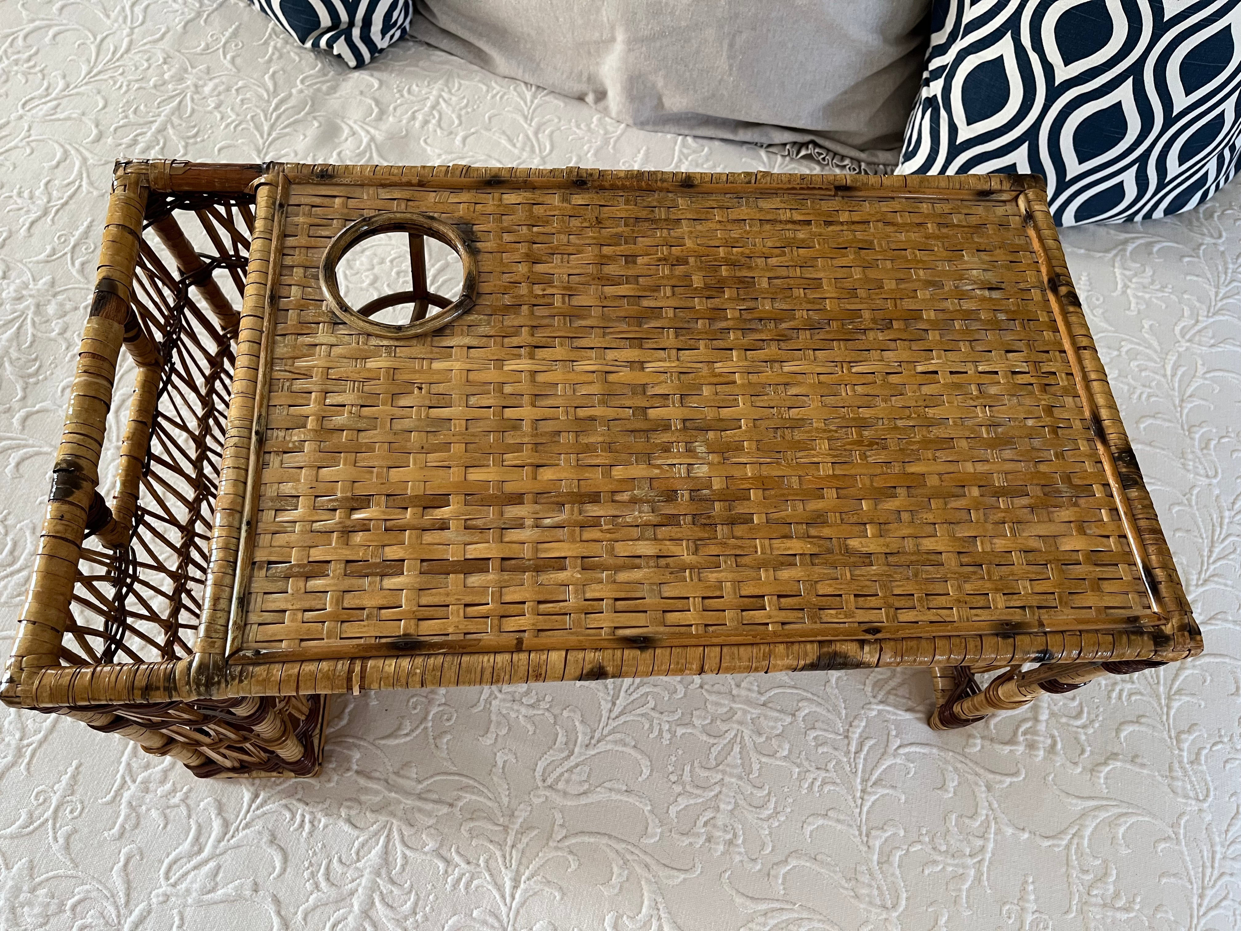 Burnt Bamboo Breakfast Tray