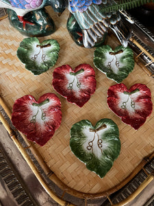 Set of 6 Leaf Dishes *Petite*