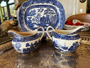 Vintage Blue Willow Creamer