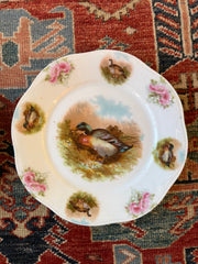 Antique Bavarian Bird Plates