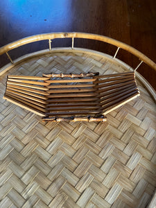 Japanese Bamboo Towel Trays