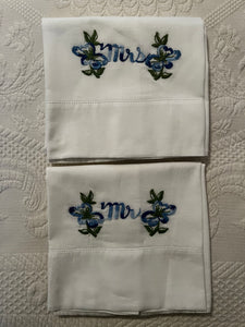 Mr. & Mrs. Pillowcases