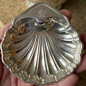 Silverplate Shell Dish