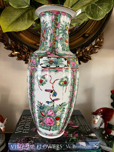 Rose Canton Vase