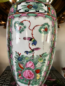 Rose Canton Vase