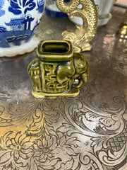 Green Elephant Match Holder