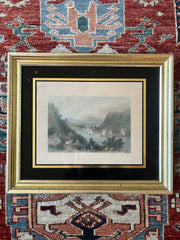 Antique Engraving “Anthony’s Nose” Hudson River Valley