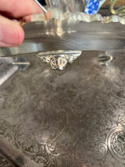 Bristol Silver 12” Footed Platter