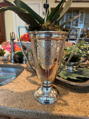 Silverplate Trophy Vase