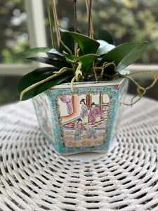 Chinoiserie Famille Rose Garden Planter