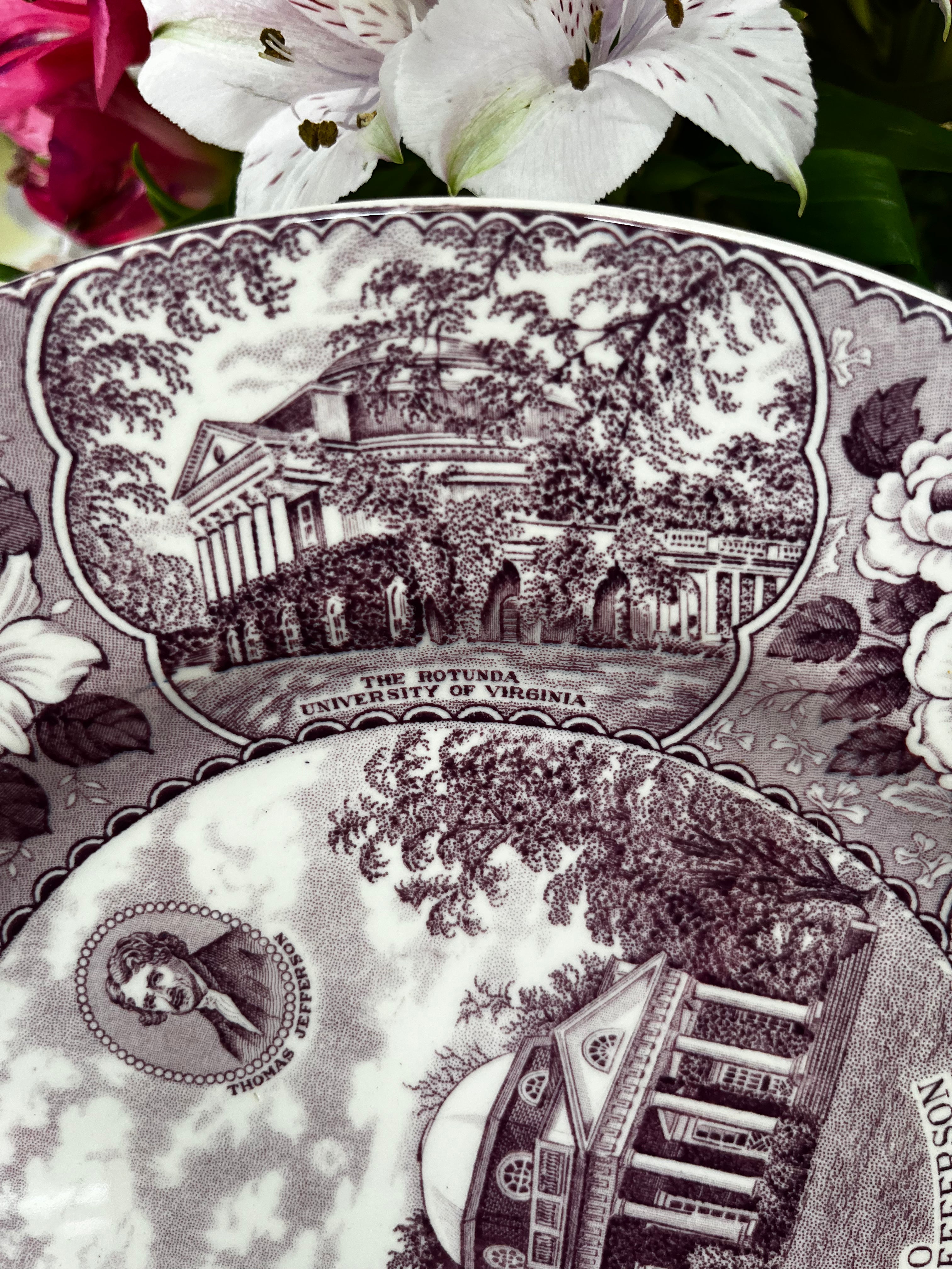 Monticello & Historic Charlottesville Plate